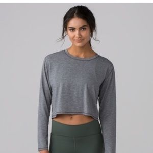 Lululemon Pushing Limits Crop Long Sleeve 4